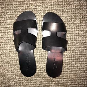 brand new bridge everlane leather sandals